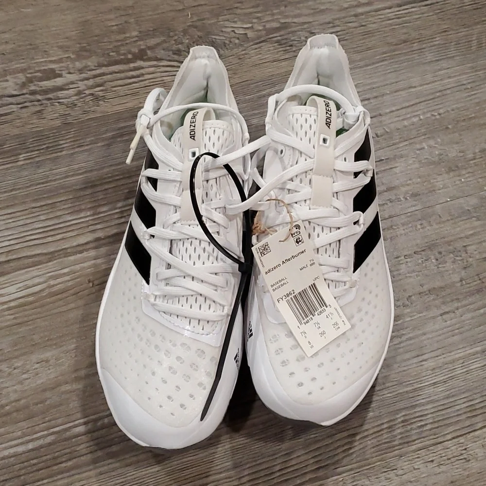 Adidas Adizero Afterburner 8 Apex baseball Cleats Size 8